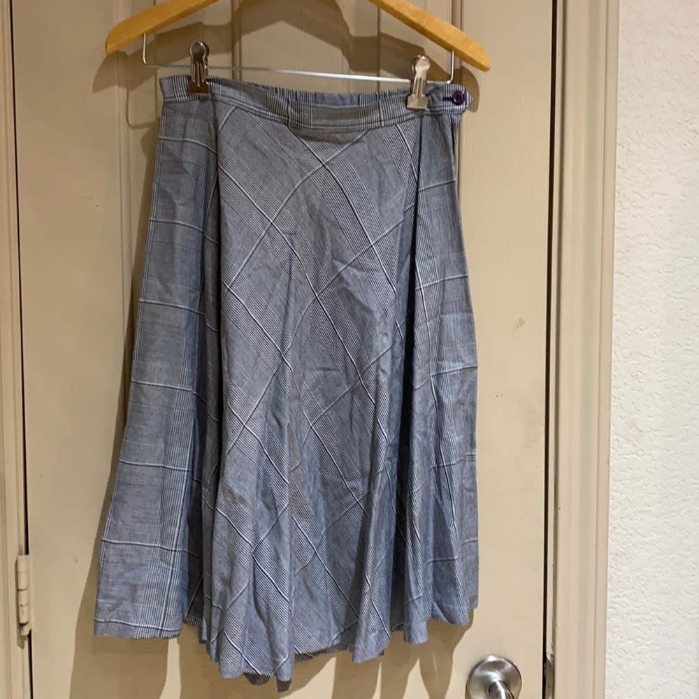 rrrrruss vintage skirt. Grey and Black